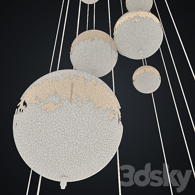 Catellani & Smith PostKrisi Chandelier 3DSMax File - thumbnail 3