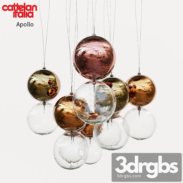 Cattelan Italia Apollo Lamp 1 3dsmax Download - thumbnail 1