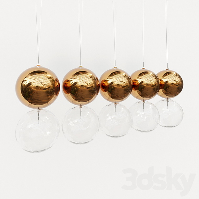 Cattelan Italia Apollo lamp 3DS Max Model - thumbnail 2