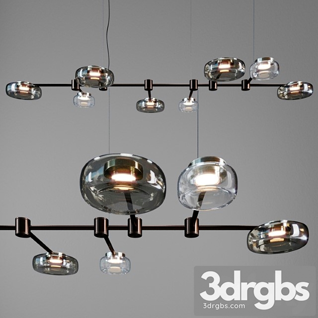 Cattelan italia circuit ceiling light 3dsmax Download - thumbnail 1