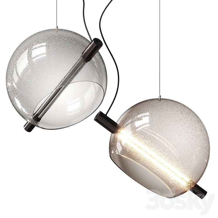 Cattelan Italia Cody Pendant Lamp 3DS Max Model - thumbnail 1