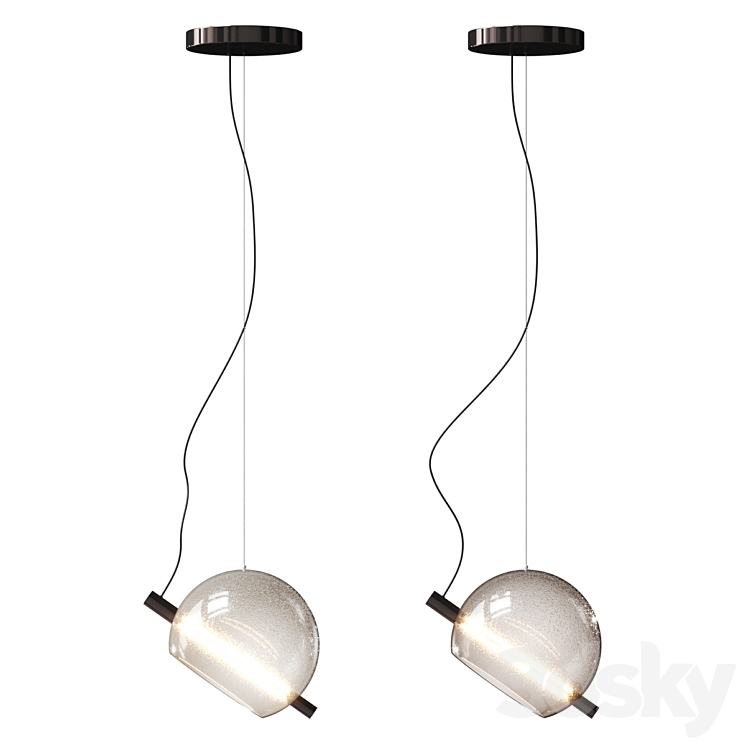 Cattelan Italia Cody Pendant Lamp 3DS Max Model - thumbnail 2