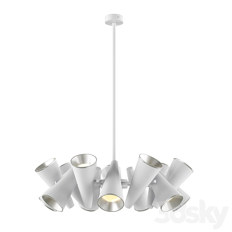 Ceiling Lamp Maytoni MOD095PL-14BS 3DS Max Model - thumbnail 2