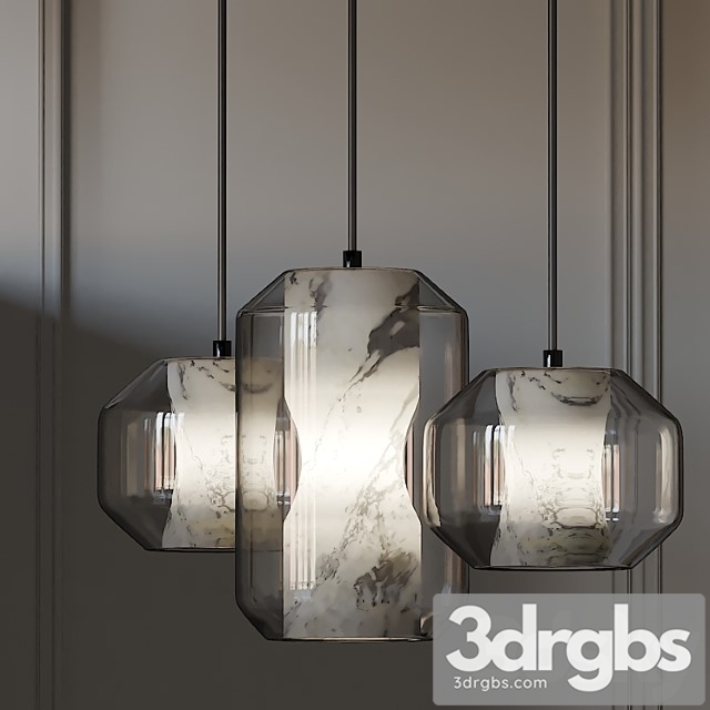 Ceiling lights from lee broom 3dsmax Download - thumbnail 1