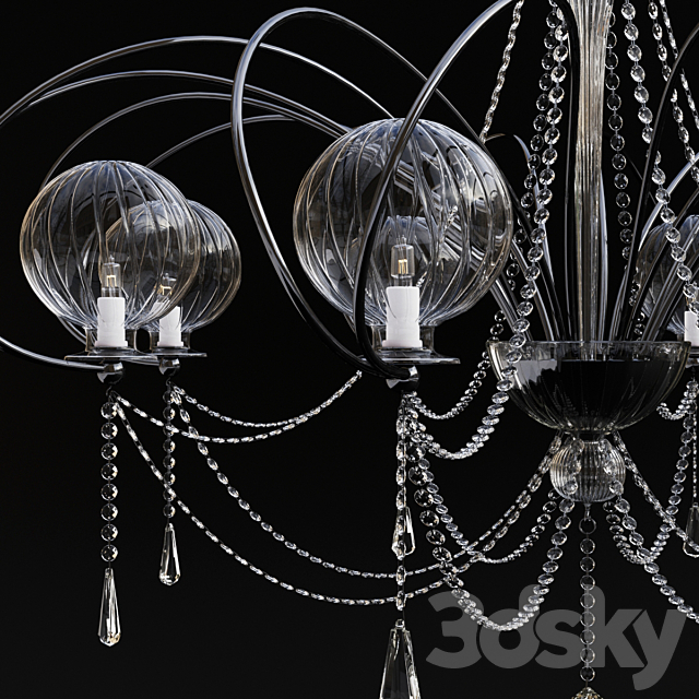 Ceiling pendant Cangini & Tucci GLOBO – 844.8L 3DSMax File - thumbnail 2