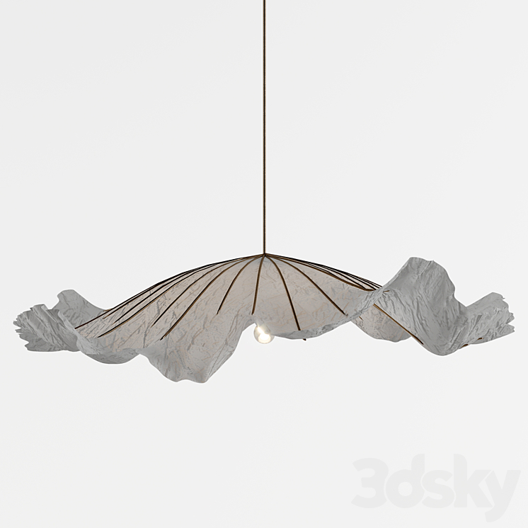 Ceilling light Innovo chinese design 3DS Max Model - thumbnail 3