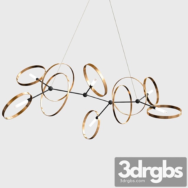 Celesse pendant by hubbardton forge 3dsmax Download - thumbnail 1