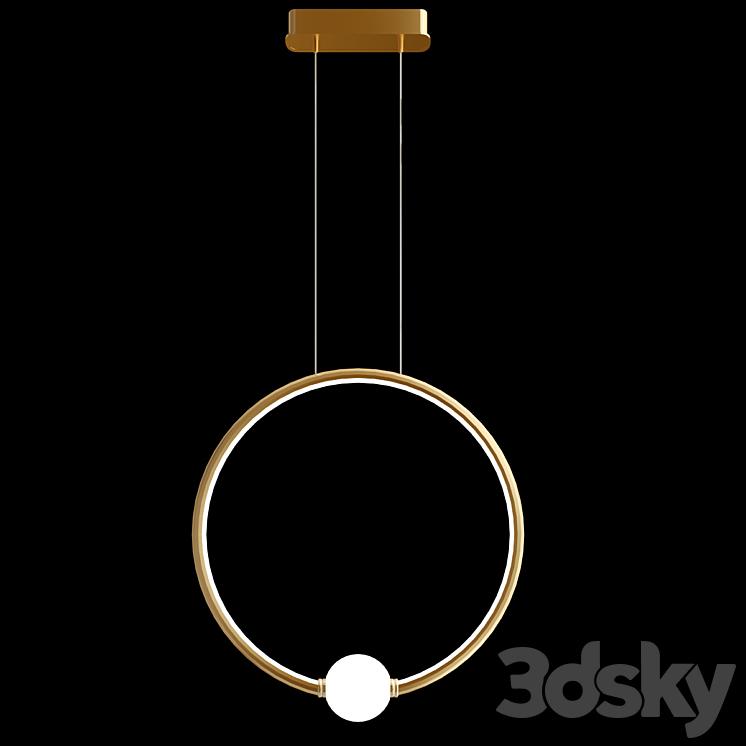 CELIA pendant lamp collection 3DS Max Model - thumbnail 2