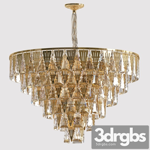 Chandelier 0032 3dsmax Download - thumbnail 1