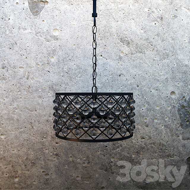 chandelier 3DS Max Model - thumbnail 3