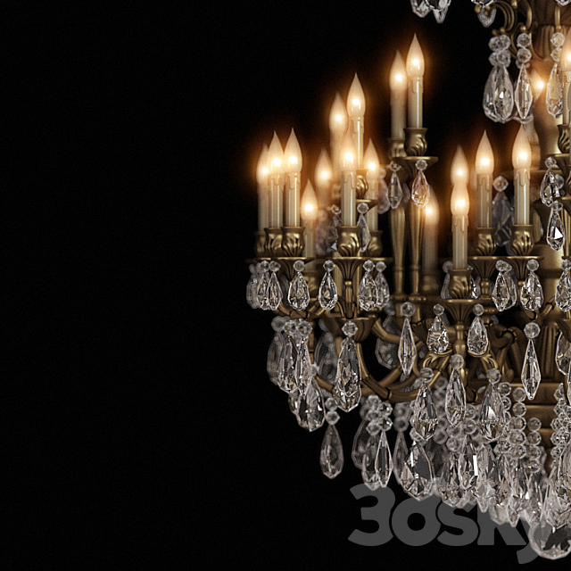 chandelier 3DSMax File - thumbnail 2