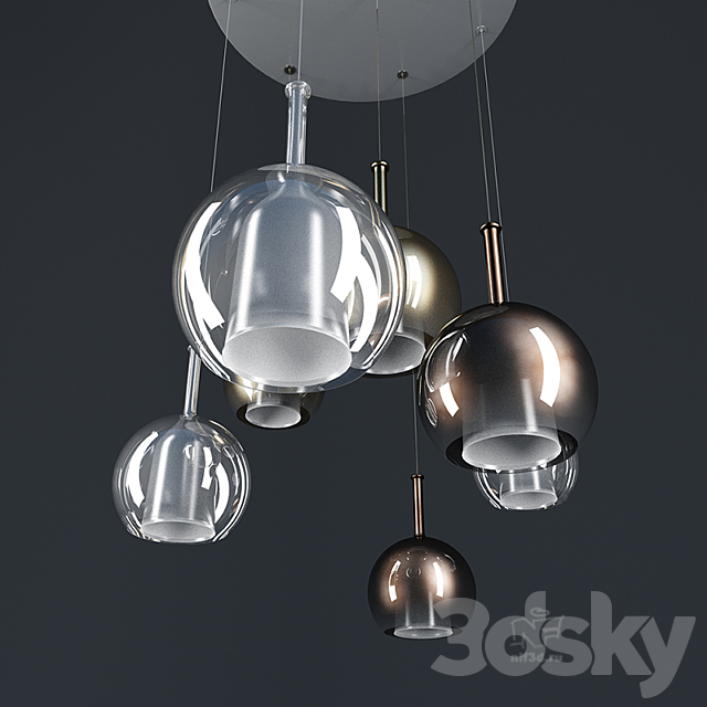 chandelier 3DSMax File - thumbnail 1