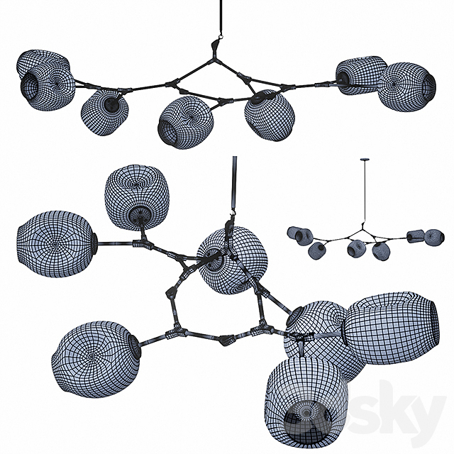 Chandelier 3DSMax File - thumbnail 3