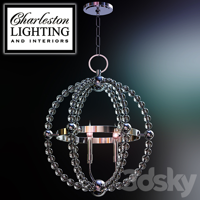 Chandelier _ Charleston lighting_249056 3DS Max Model - thumbnail 1