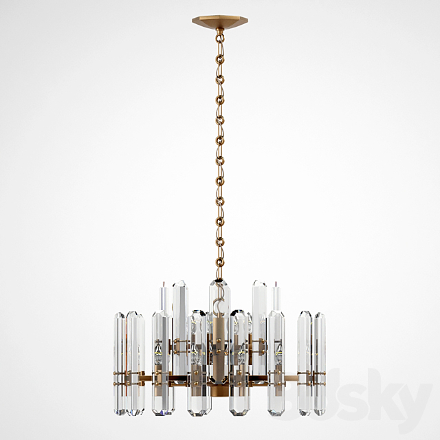 Chandelier and sconces Aerin Bonnington 3DSMax File - thumbnail 3