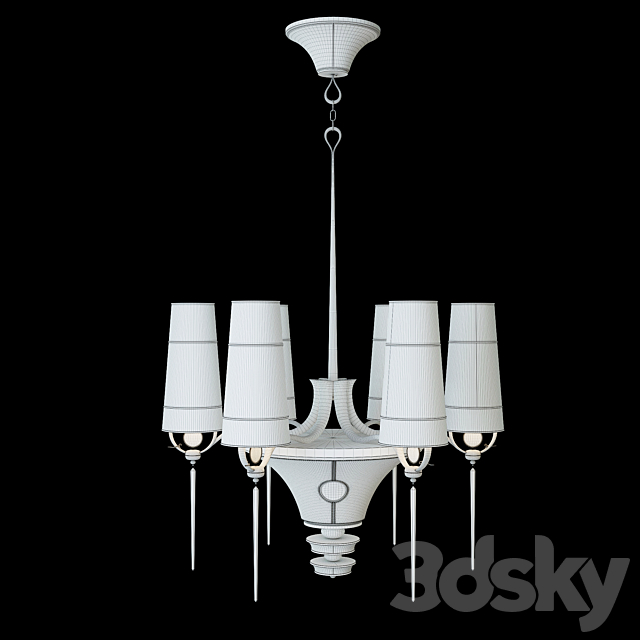 chandelier ART EDGE 02 3DSMax File - thumbnail 3