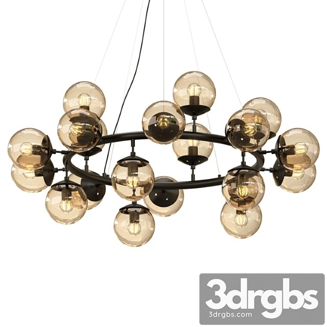 Chandelier Arte Lamp Bolla 3dsmax Download - thumbnail 1