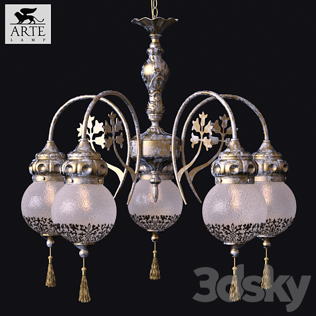 Chandelier ArteLamp Ramses 3DSMax File - thumbnail 2