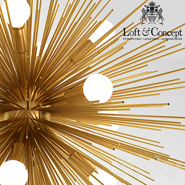 Chandelier Arteriors Home Zanadoo 3DSMax File - thumbnail 3