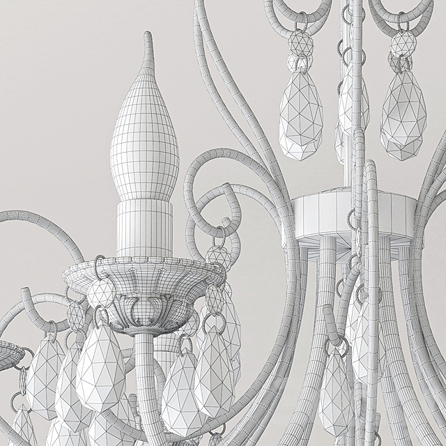 Chandelier Aurora 10055-6L Versailles 3DSMax File - thumbnail 2