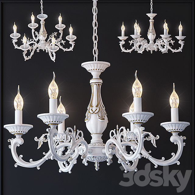 Chandelier Aurora 3DSMax File - thumbnail 1