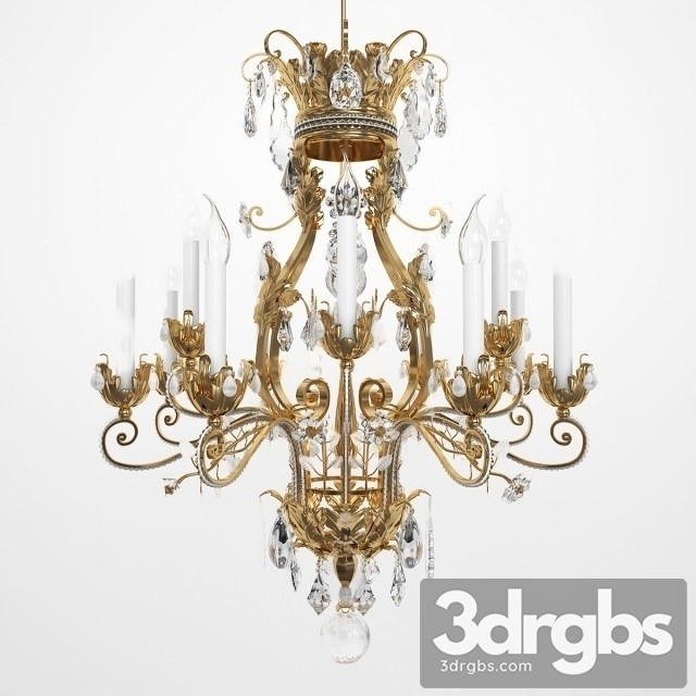 Chandelier Banchi 3dsmax Download - thumbnail 1