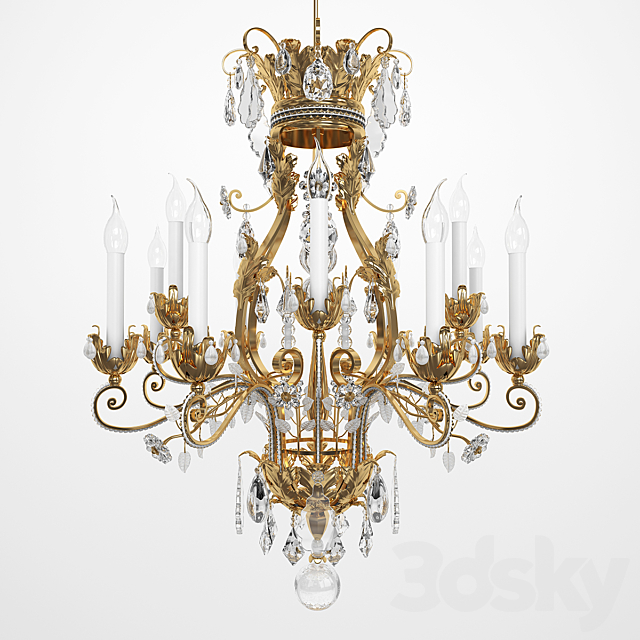 Chandelier Banchi 3DSMax File - thumbnail 1