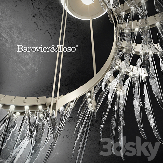 Chandelier Barovier & Toso Angel 7248 3DS Max Model - thumbnail 2