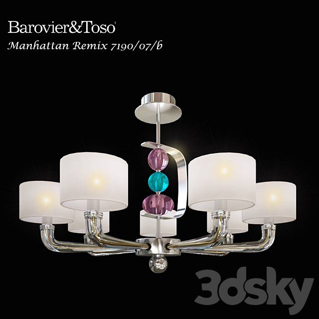 Chandelier Barovier & Toso Manhattan Remix 7190_07 _ b 3DSMax File - thumbnail 1