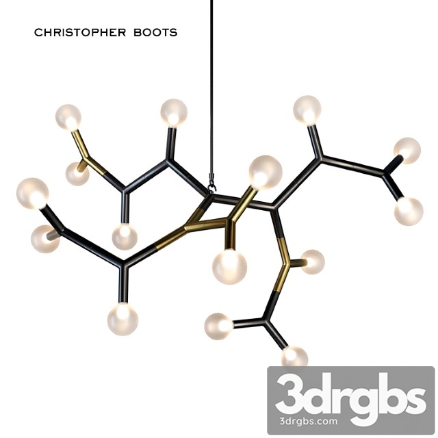 Chandelier bcaa-15 by christopher boots 3dsmax Download - thumbnail 1