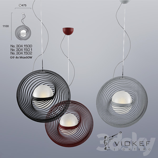 Chandelier Bios 3ds Max - thumbnail 1