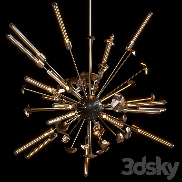 Chandelier Boca Do Lobo – SUPERNOVA 3DS Max Model - thumbnail 1