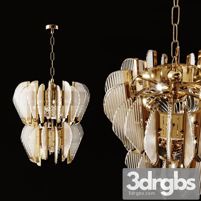 Chandelier Canzone 3dsmax Download - thumbnail 1