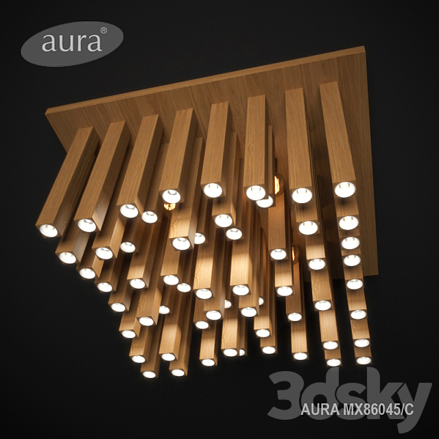 Chandelier Ceiling “Aura” 3DSMax File - thumbnail 1