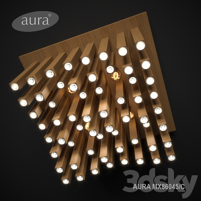 Chandelier Ceiling “Aura” 3DSMax File - thumbnail 2