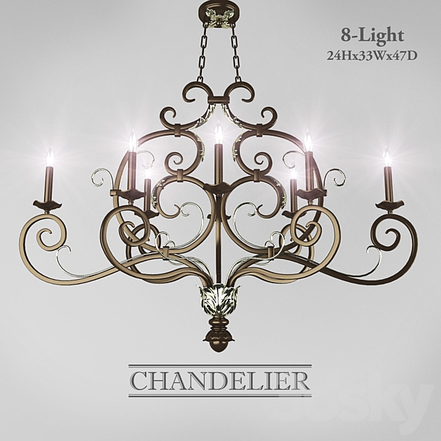 Chandelier Chandelier 3DSMax File - thumbnail 1