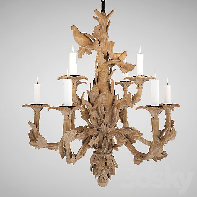 Chandelier CHELINI 600 3DSMax File - thumbnail 1