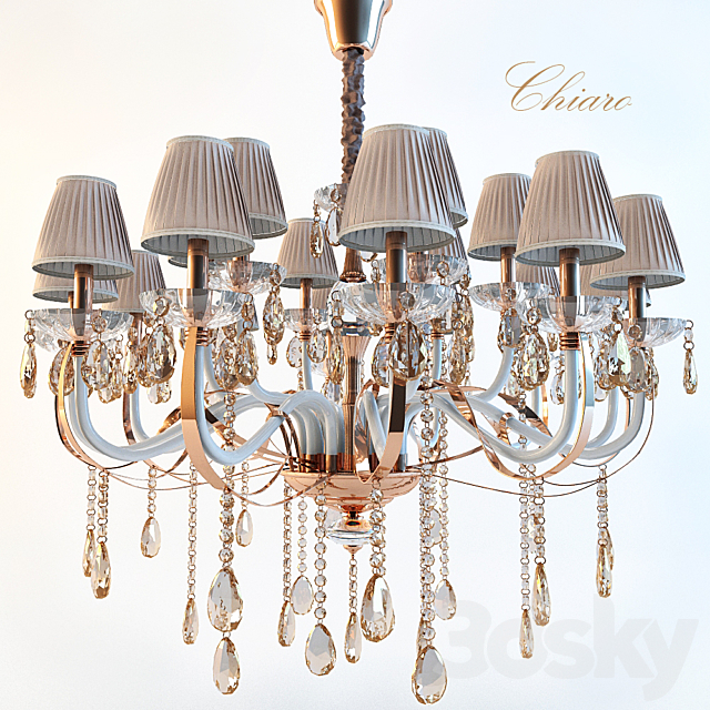 Chandelier Chiaro Daniel 3DSMax File - thumbnail 1