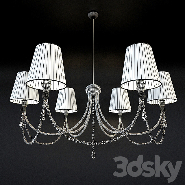 Chandelier CorteZARI TIFFANY 3DSMax File - thumbnail 3