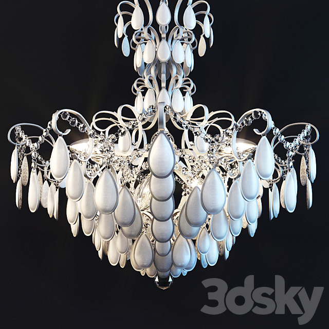 Chandelier Crystal lux Sevilia 3DSMax File - thumbnail 1