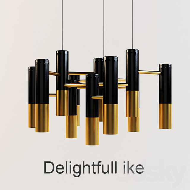 Chandelier Delightfull ike 3DSMax File - thumbnail 1