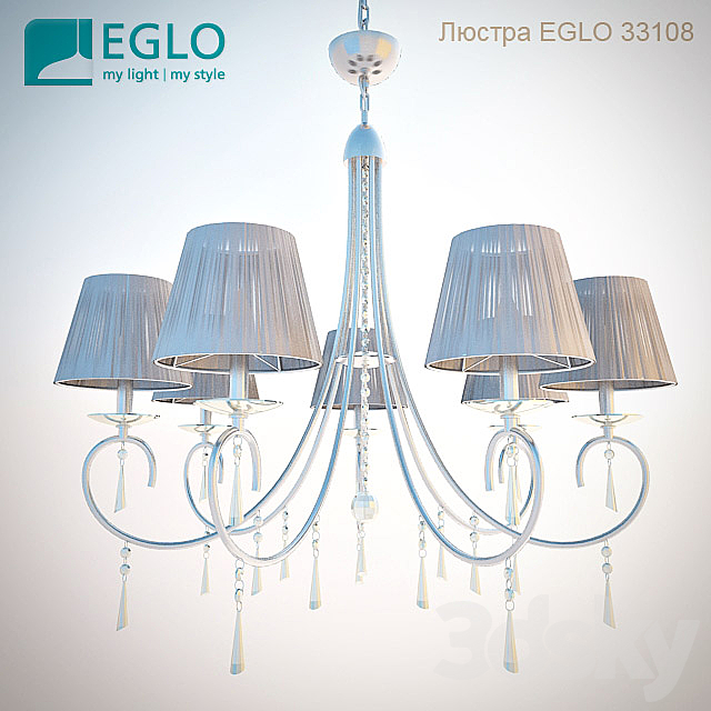 Chandelier EGLO 33108 3DSMax File - thumbnail 1