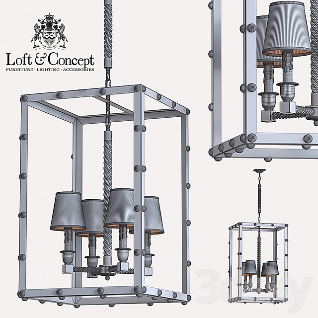 CHANDELIER ELEGANCE AND SOLIDITY 4 3DSMax File - thumbnail 3