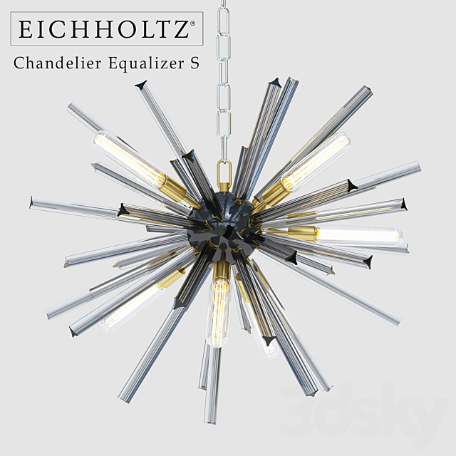 Chandelier Equalizer S 3DSMax File - thumbnail 1