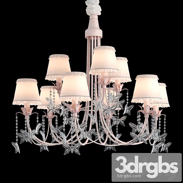 Chandelier eurolampart mia 3dsmax Download - thumbnail 1