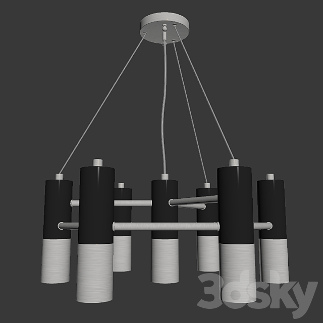 Chandelier Favorite 1600-7P Ultra – Favorite 3DSMax File - thumbnail 2