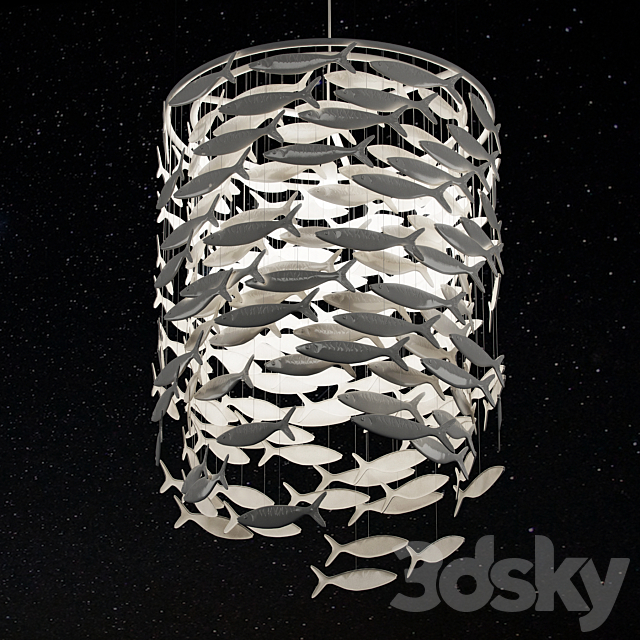 chandelier Fish_Chandelier 3DSMax File - thumbnail 1