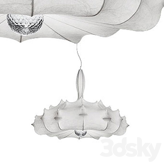 chandelier flos zeppelin 3ds Max - thumbnail 1