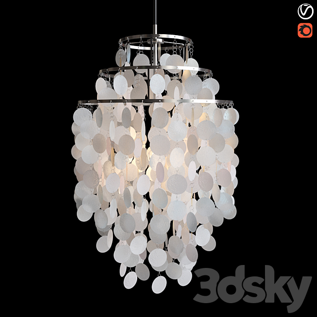 Chandelier Fun 1DM 3DSMax File - thumbnail 2