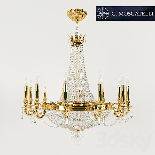 Chandelier G.Moscatelli 3DSMax File - thumbnail 1